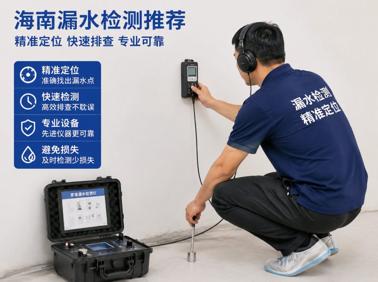 地下室及水管漏水检测维修